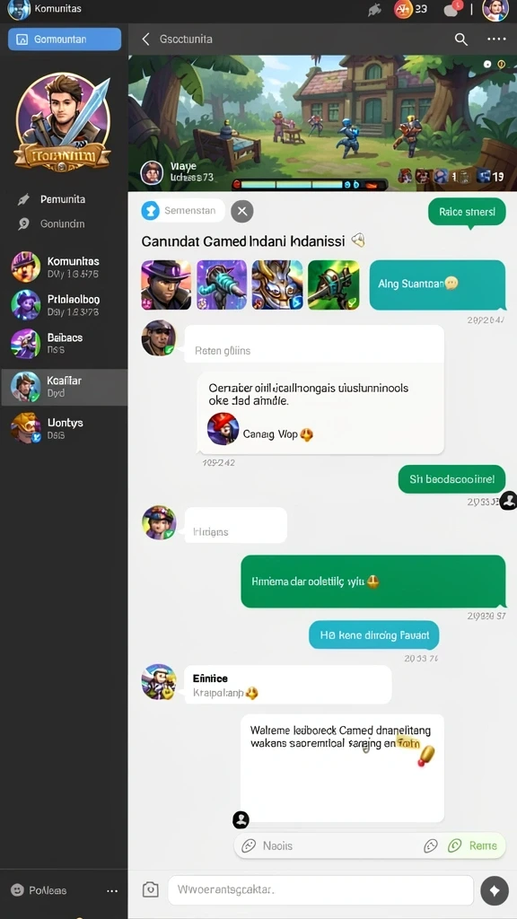 brojp - Menu pilihan level yang interaktif.