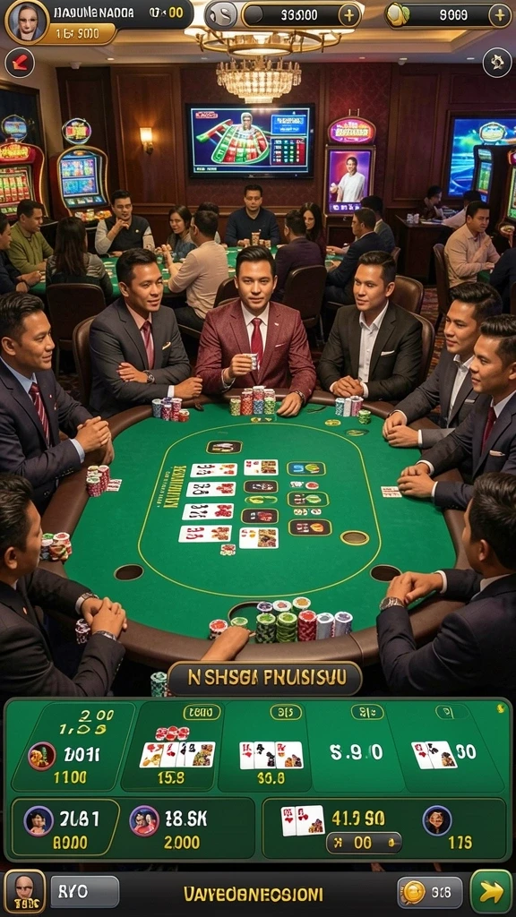 forwin77 - Fitur sosial untuk bersosialisasi dan bermain bersama teman.