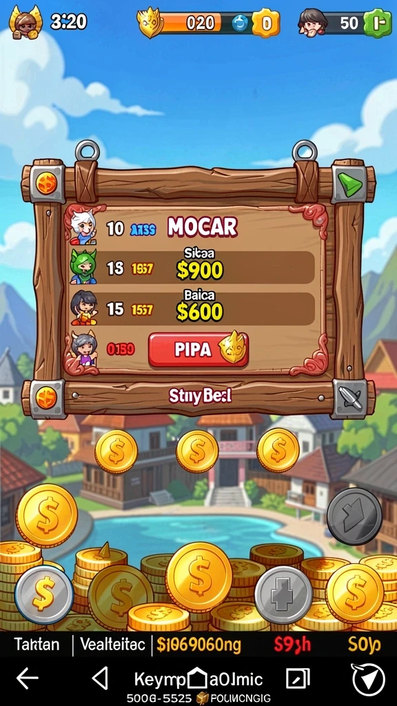 idagame - Screenshot saat bermain mode kompetitif dengan teman.