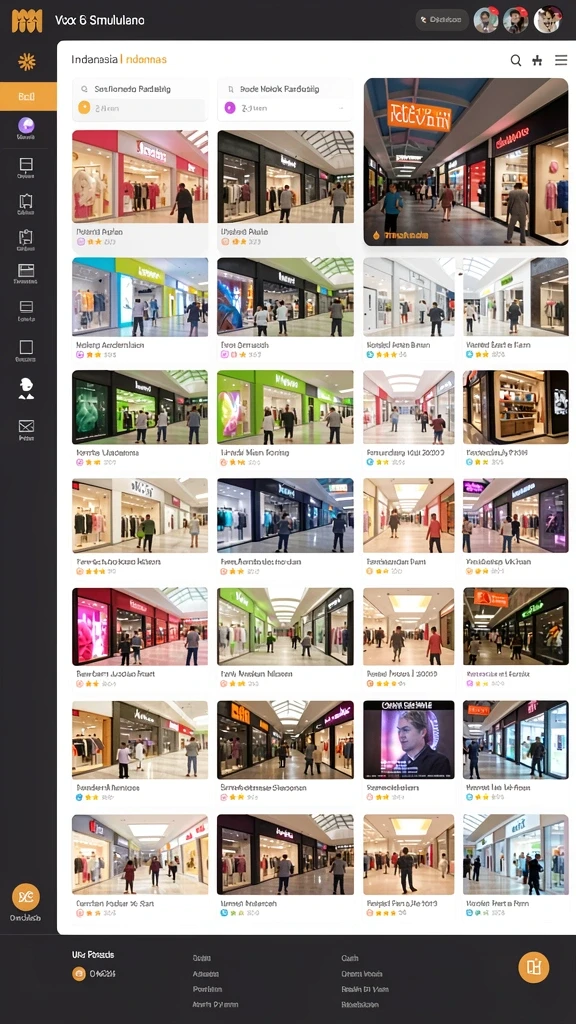rvip2 - Tampilan awal yang menarik dan informatif.